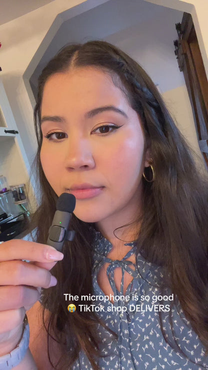 Mobiles wireless Smartphone mikrofon für iOS & Android