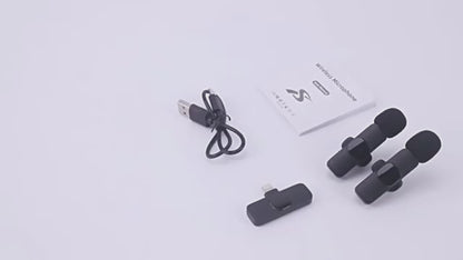 Mobiles wireless Smartphone mikrofon für iOS & Android