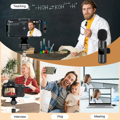 Mobiles wireless Smartphone mikrofon für iOS & Android